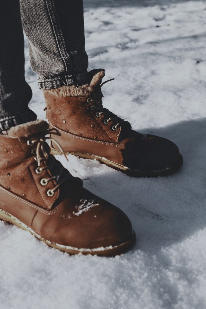 Winter Boots in snow | Northeast Community Center